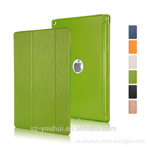 Factory Price Smart Magnetic PU Cover +PC Back Case for iPad Pro 12.9 "